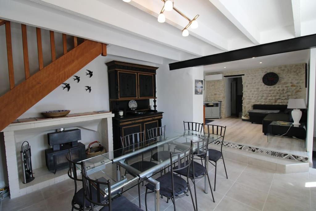 Maison de village en Provence Saint-Roman-de-Malegarde Extérieur photo