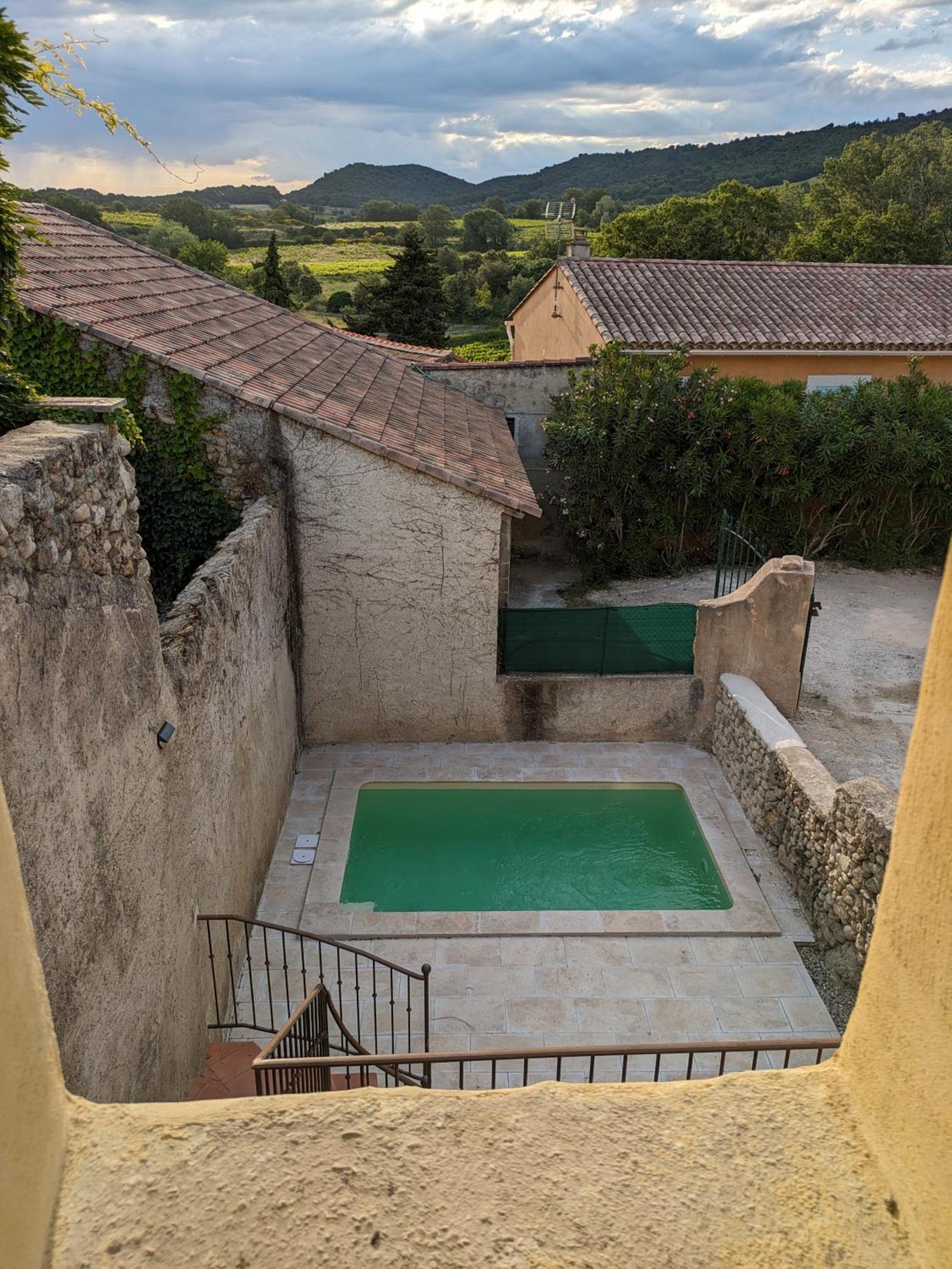 Maison de village en Provence Saint-Roman-de-Malegarde Extérieur photo